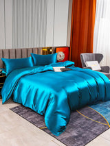 [Sinivihreä] SilkSilky-FI 22Momme Bedding Set 006,