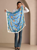 [Sininen Kala] SilkSilky-FI Scarf 003