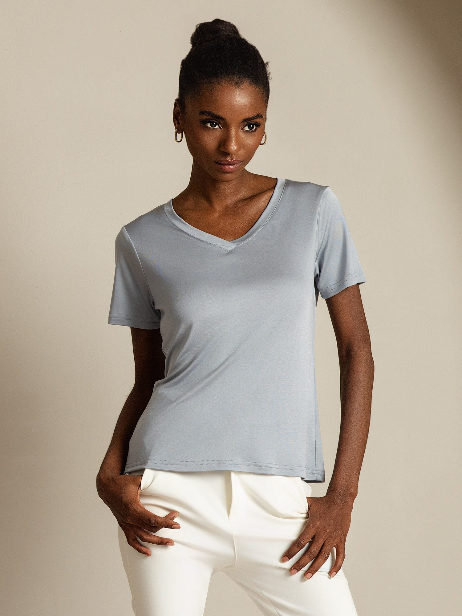 [VaaleanHarmaa] SilkSilky-FI Womens T-Shirt 001
