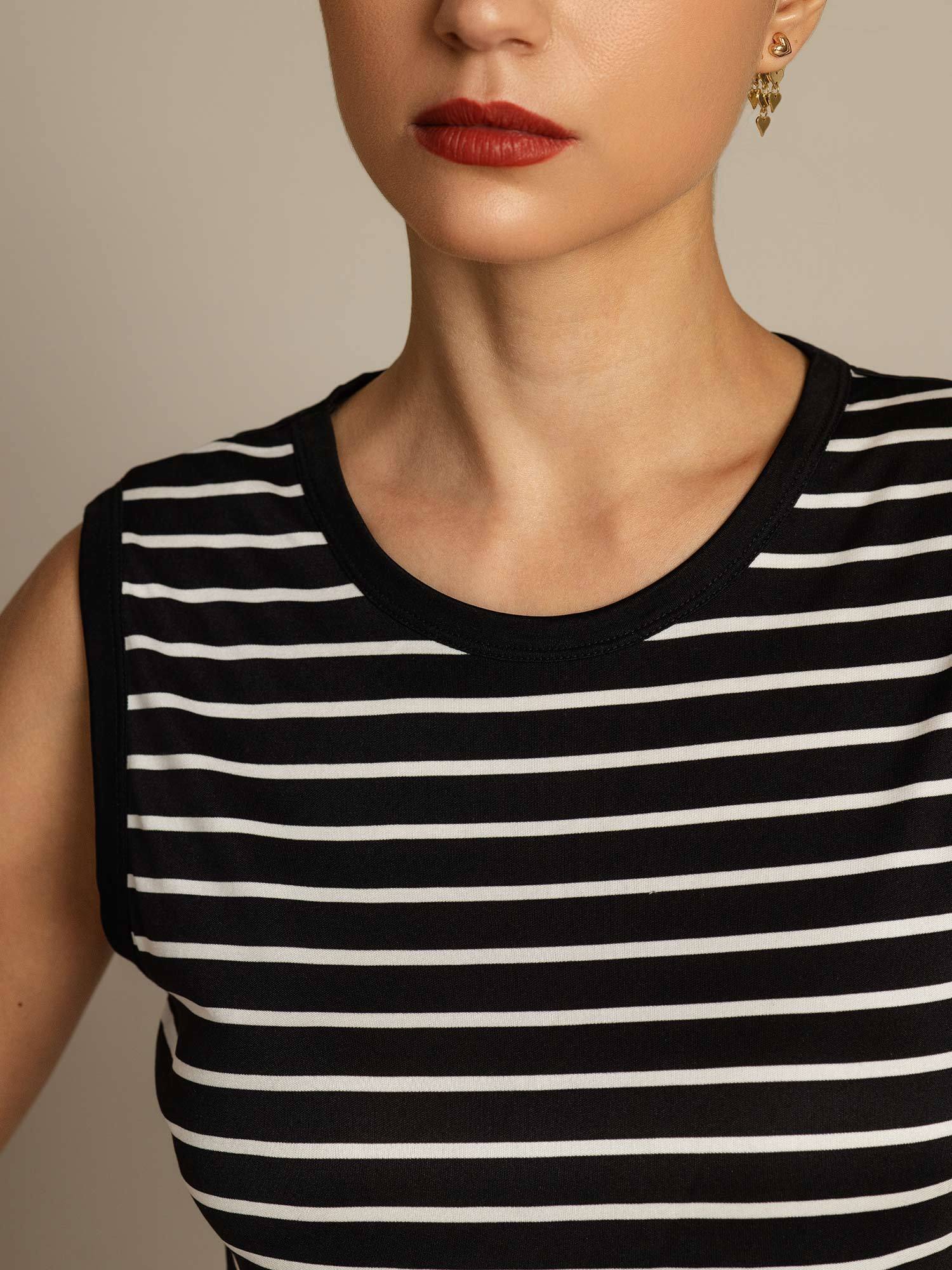 [Musta Raita] SilkSilky-FI Pure Silk Camisoles 004