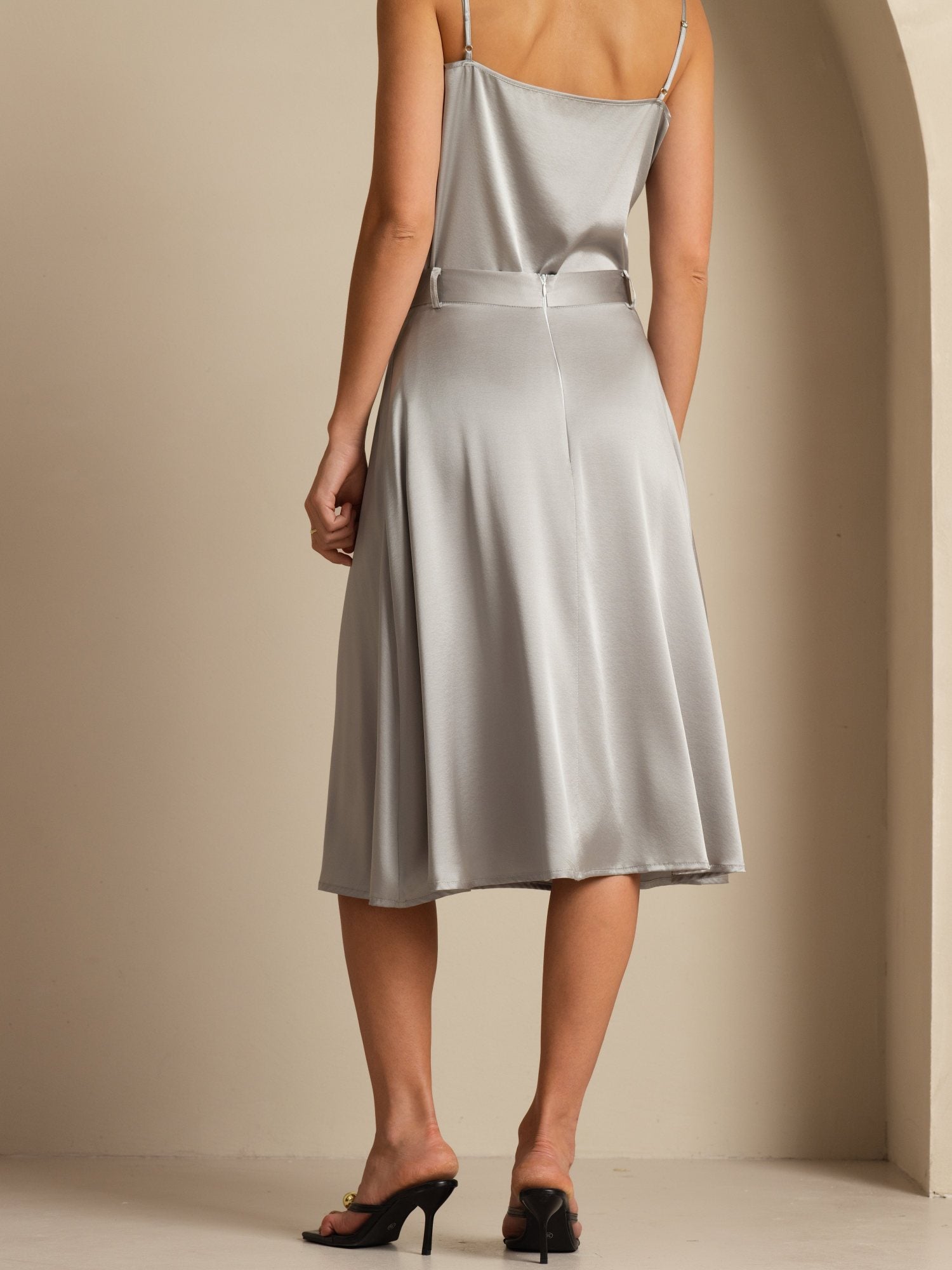 [GriffinHarmaa] SilkSilky-FI 19Momme Silkki Skirt 002