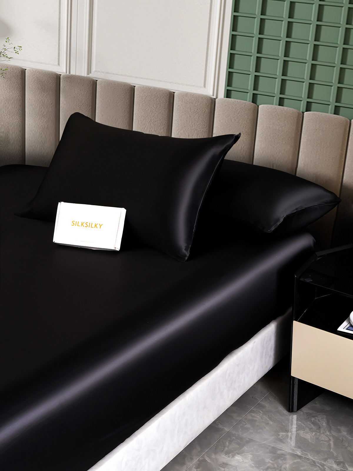 [Musta] SilkSilky-FI 25Momme Bedding Set 006