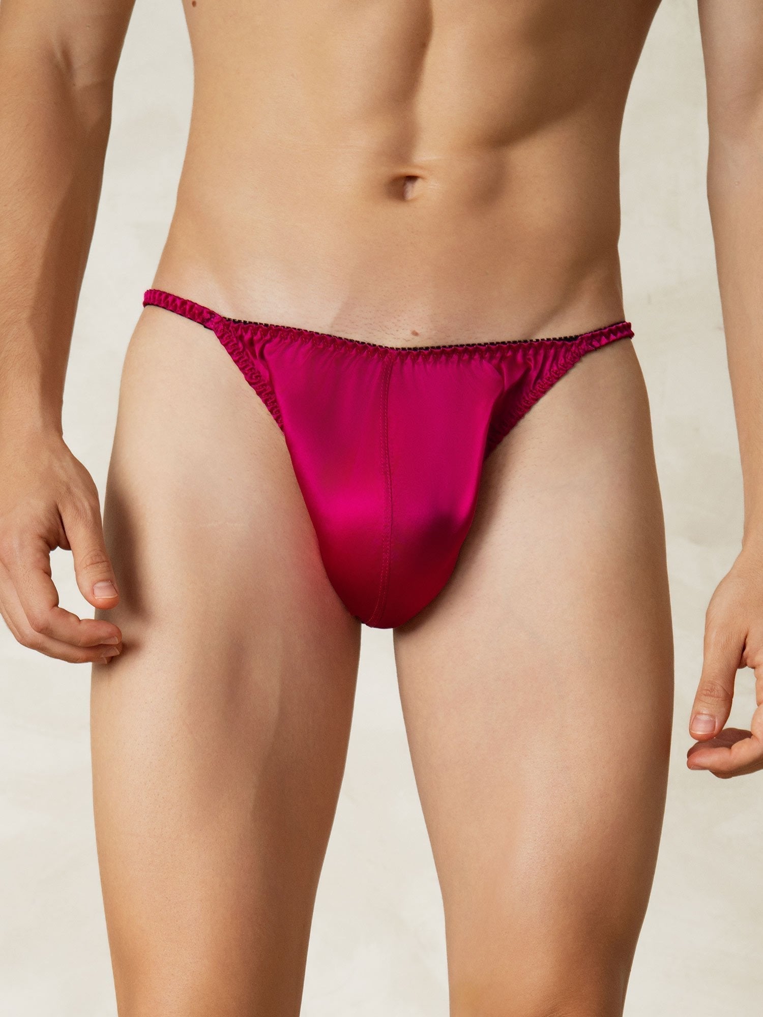 [Fuksia] SilkSilky-FI Mens Underwear 004