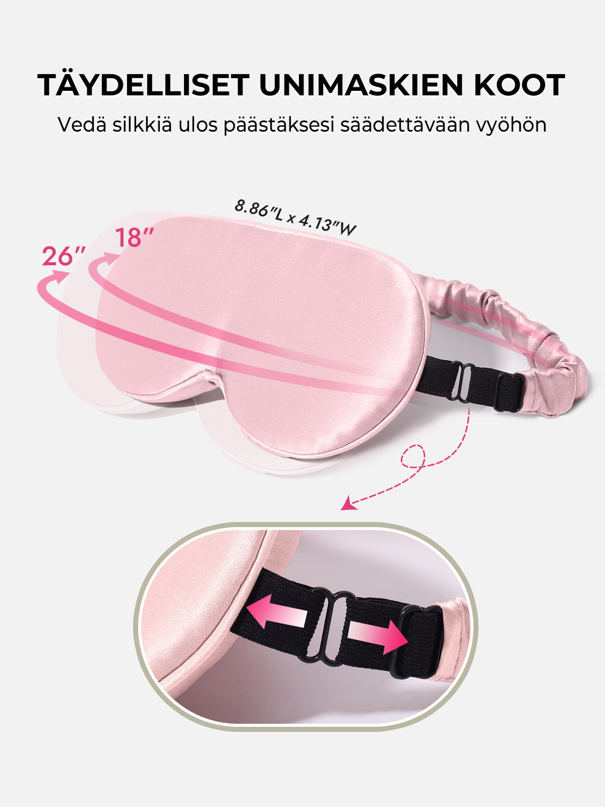 [Pinkki] SilkSilky-FI Eye Mask 004