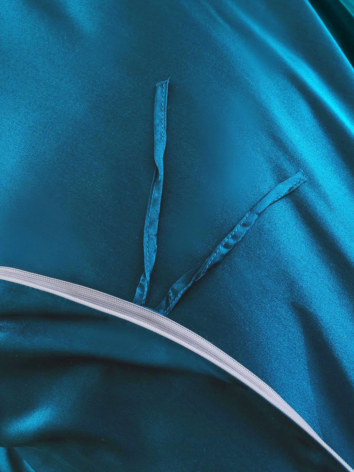 [Sinivihreä] SilkSilky-FI 19Momme Bedding Set 006