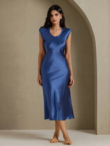 [Aito Petrooli] SilkSilky-FI Cap Sleeve Mekko 004