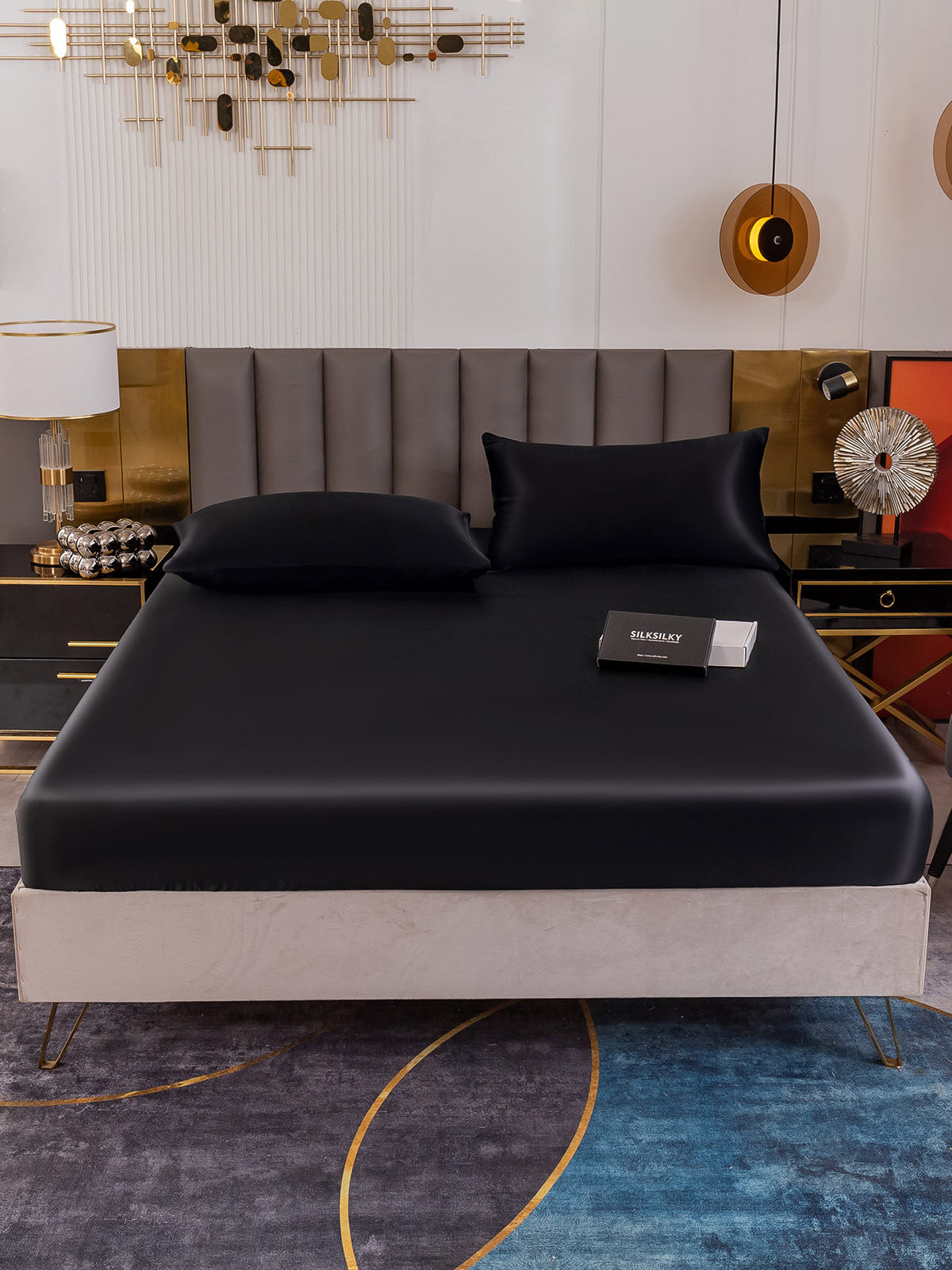 [Musta] SilkSilky-FI 19Momme Bedding Set 002