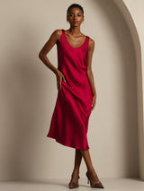 [Viini] SilkSilky-FI Sleeveless Mekko 006