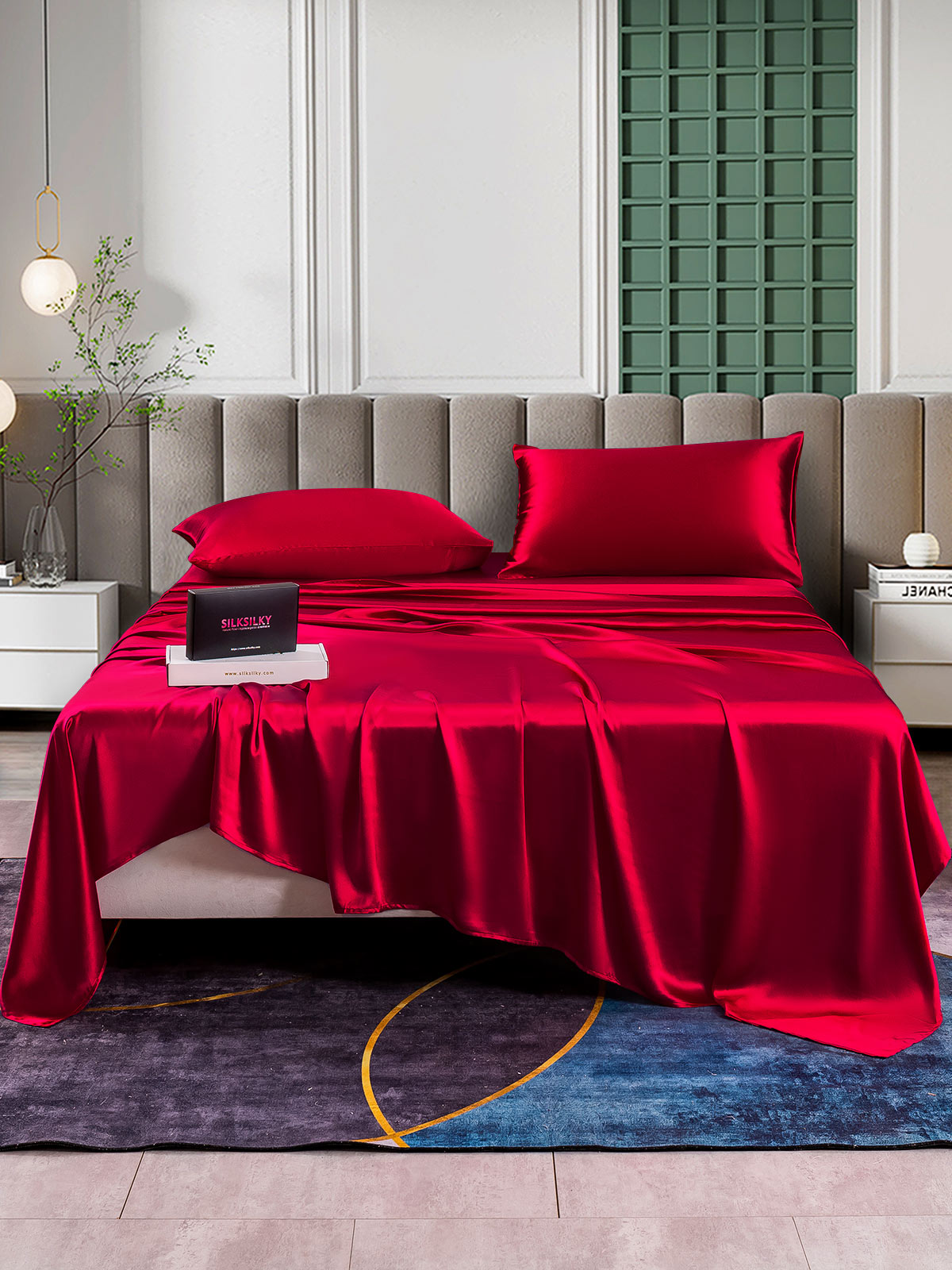 [Viini] SilkSilky-FI 25Momme Bedding Set 002