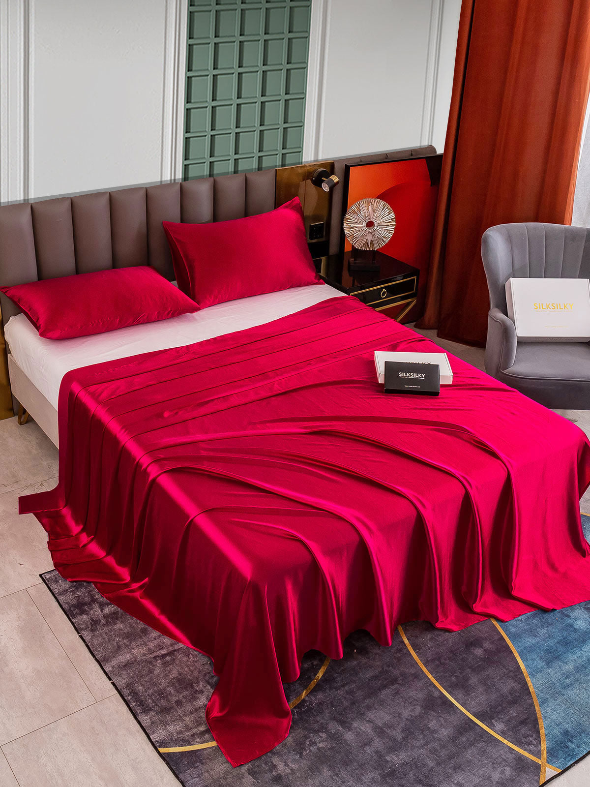[Viini] SilkSilky-FI 25Momme Bedding Set 002