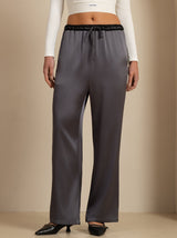 [Tumman Harmaa] SilkSilky-FI Womens Pants 003
