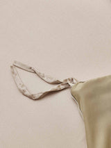 [Beige+Khaki] SilkSilky-FI 22Momme Bedding Set 007,