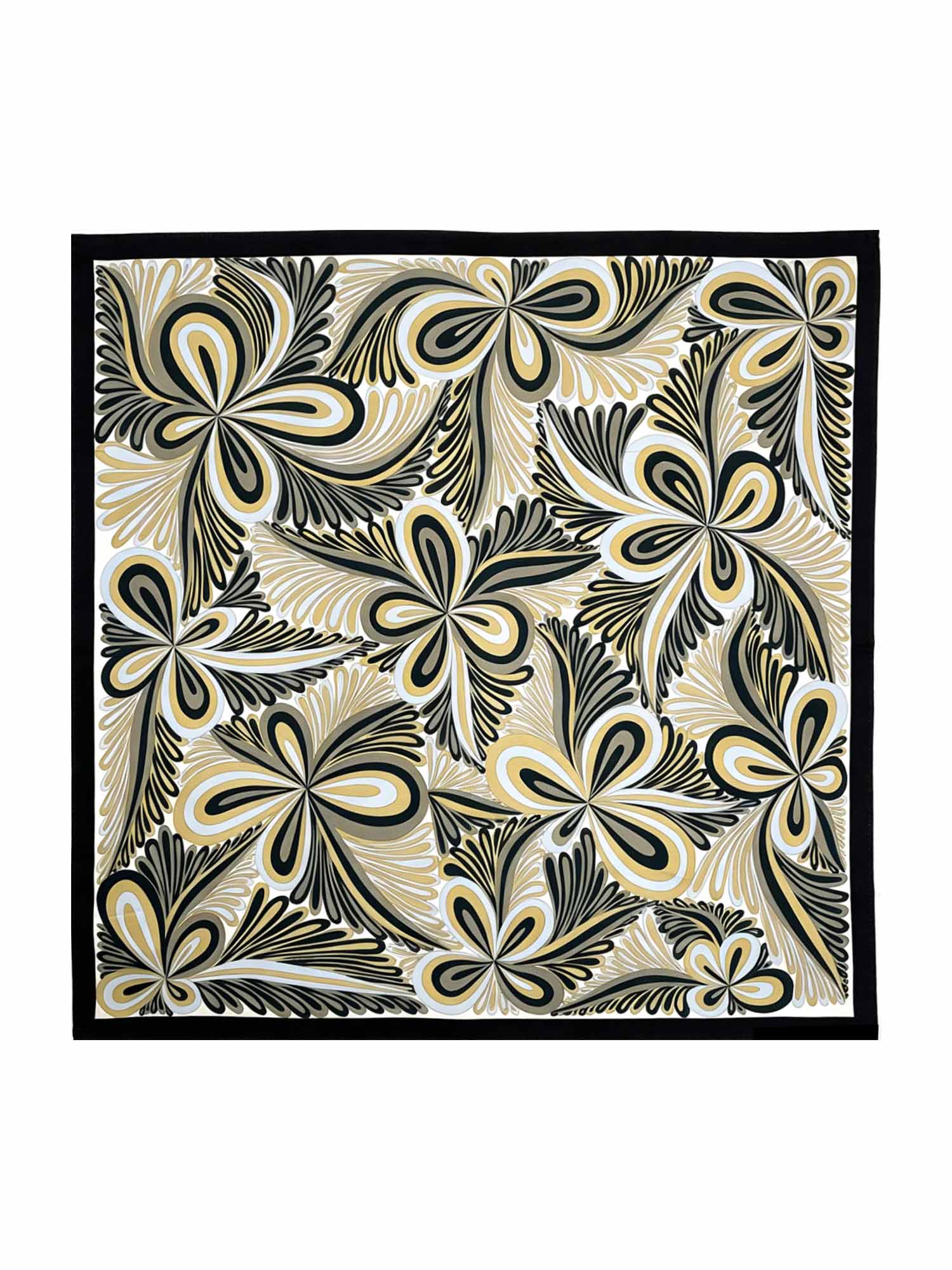 [P110] SilkSilky-FI Pure Silk Scarf 001