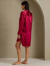 [Viini] SilkSilky-FI Long Sleeve Lapel Collar Unipaita 002