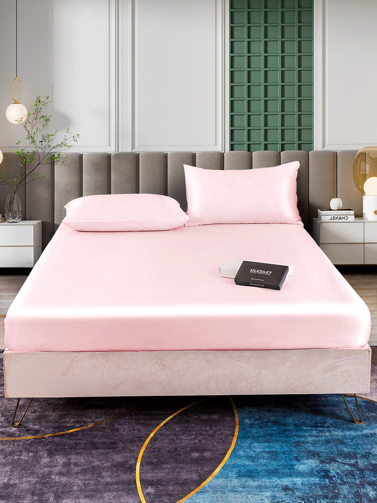 [Pinkki] SilkSilky-FI 25Momme Bedding Set 002