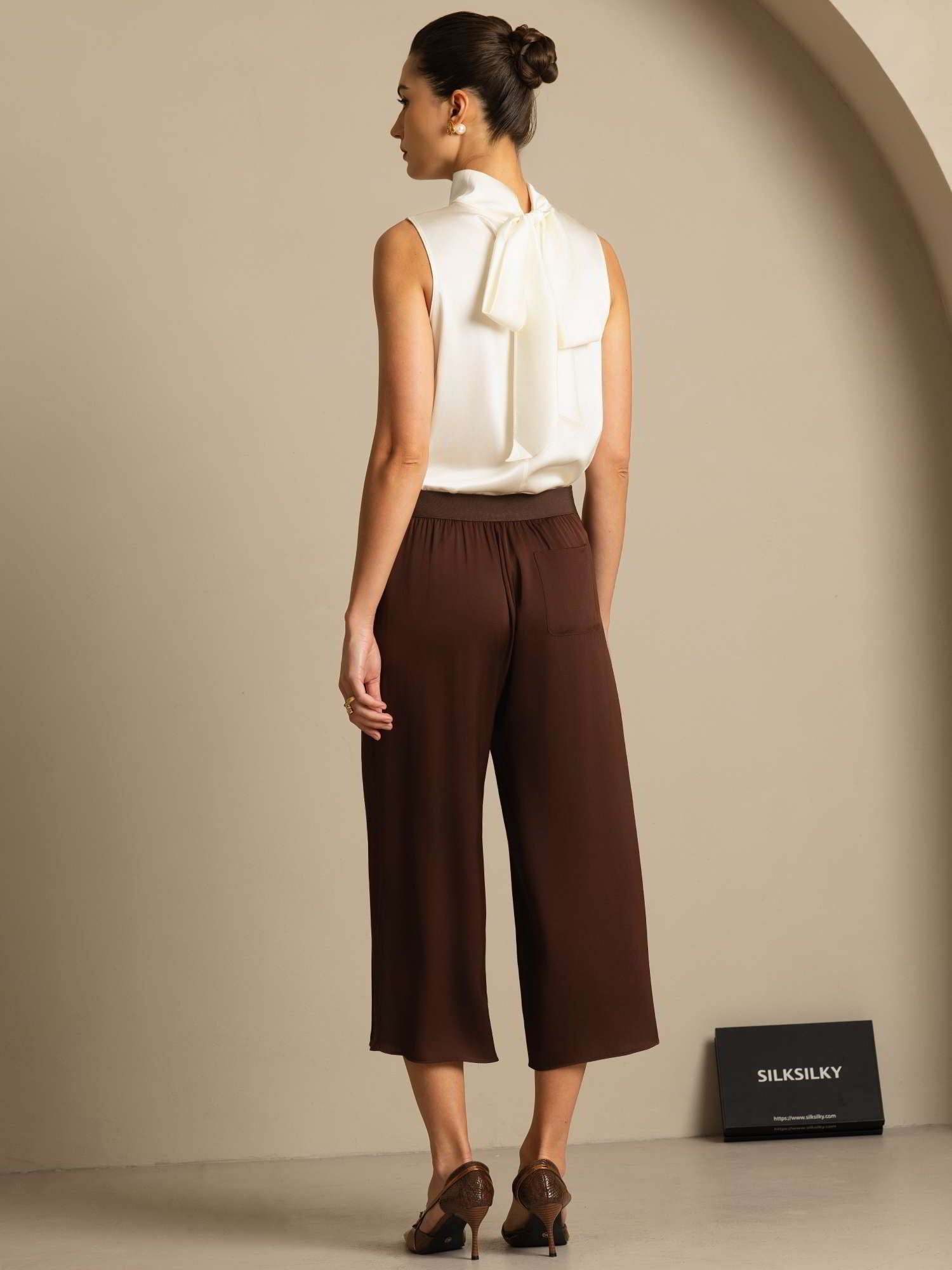 [Norsunluu] SilkSilky-FI 19Momme Blouse 009