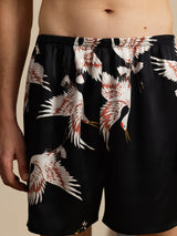 [Musta] SilkSilky-FI 19Momme Mens Sleep Bottoms 004