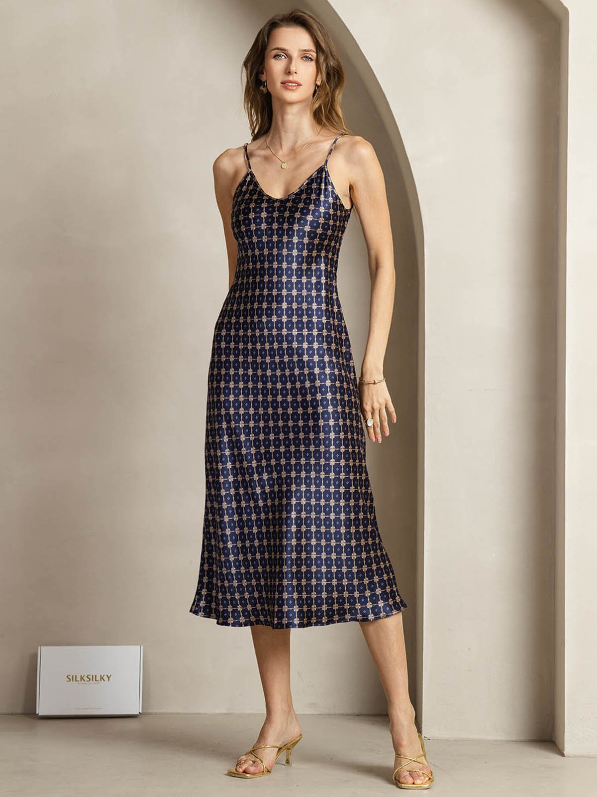 [LaivastoKetju] SilkSilky-FI 19Momme Dress 004