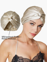 [Beige] SilkSilky-FI Unilakki 004