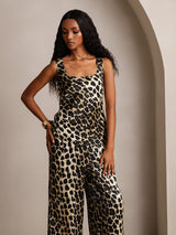 [Leopardi] SilkSilky-FI Camisole Set 003,