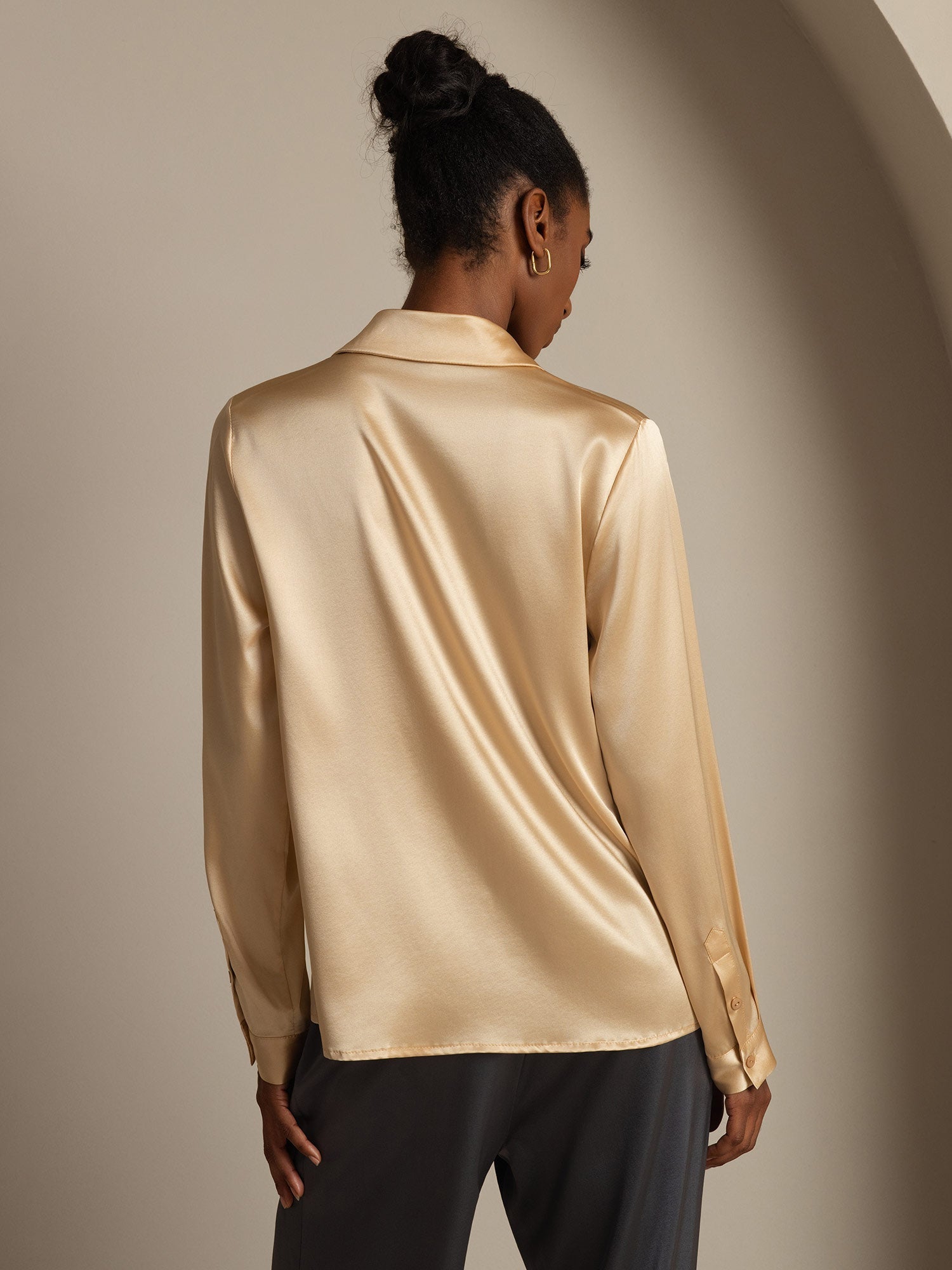 [Samppanja] SilkSilky-FI 19Momme Womens Shirt 003