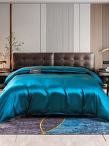 [Sinivihreä] SilkSilky-FI 22Momme Duvet Covers 001