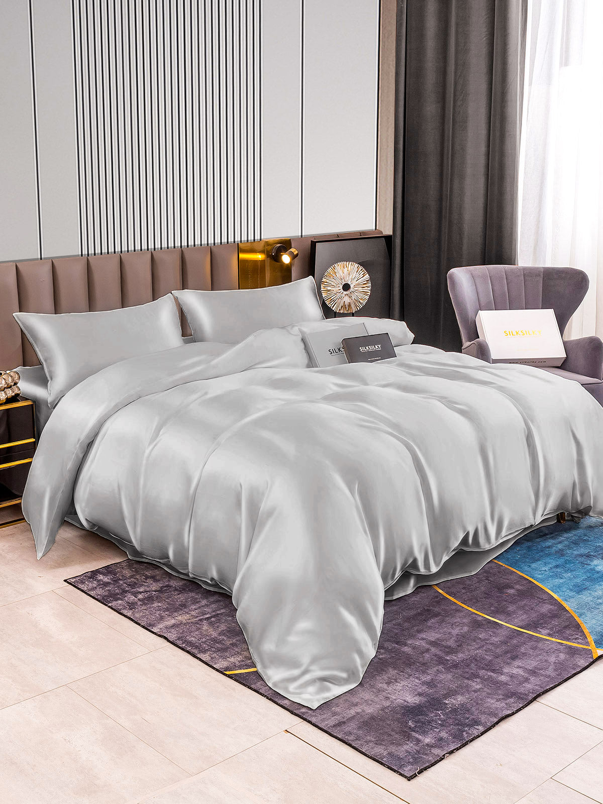 [Hopea] SilkSilky-FI 22Momme Bedding Set 002