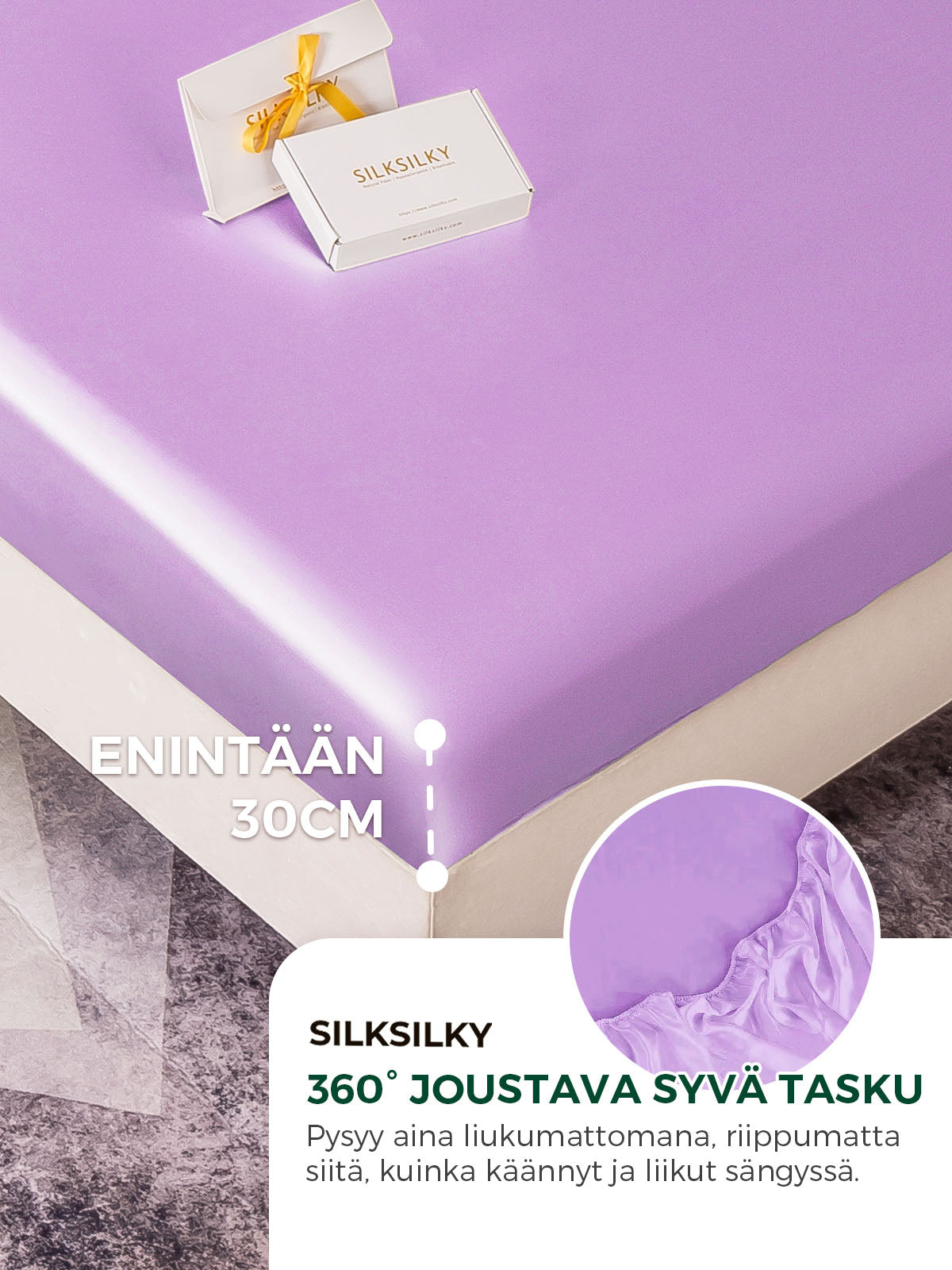 [Laventeli] SilkSilky-FI 19Momme Bedding Set 004