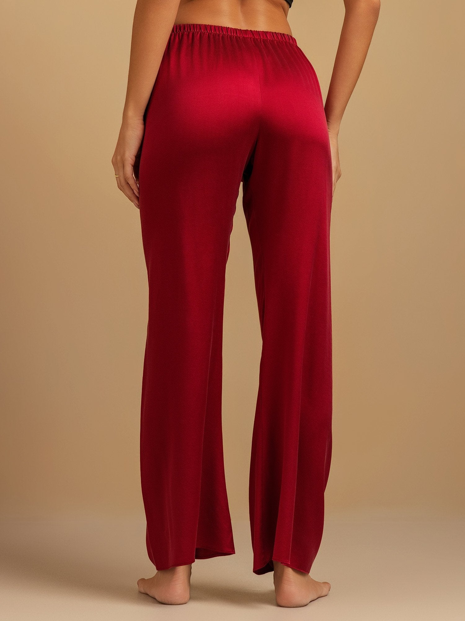 [Viini] SilkSilky-FI 19Momme Womens Sleep Bottoms 002,