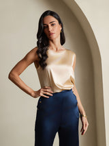 [Samppanja] SilkSilky-FI Sleeveless Round Neck Camisole Top 003
