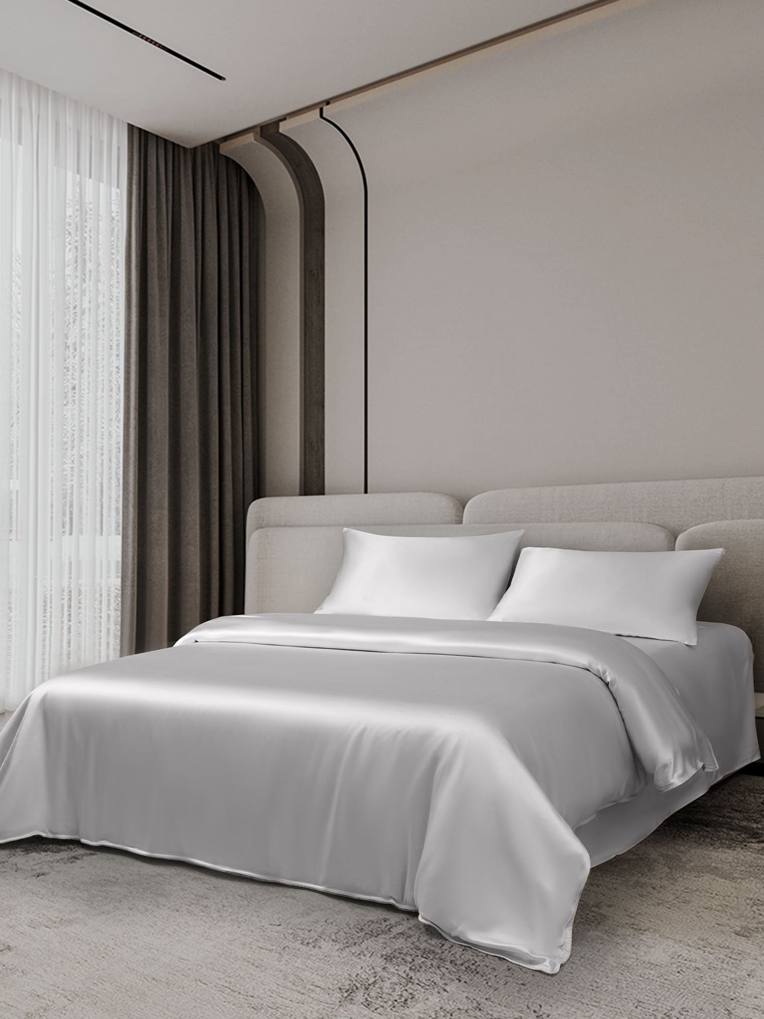 [Hopea] SilkSilky-FI 19Momme Vuodevaatteet Setti 002