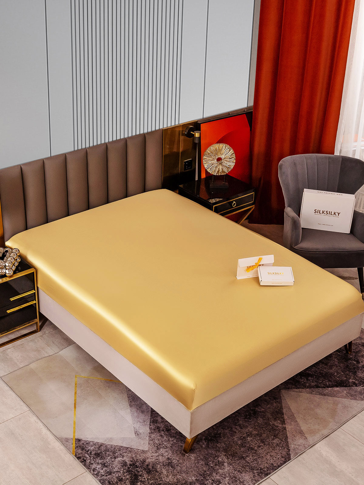 [Samppanja] SilkSilky-FI 22Momme Pure Silk Sheet 002