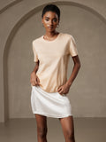 SilkSilky FI Womens T Shirt Beige 003