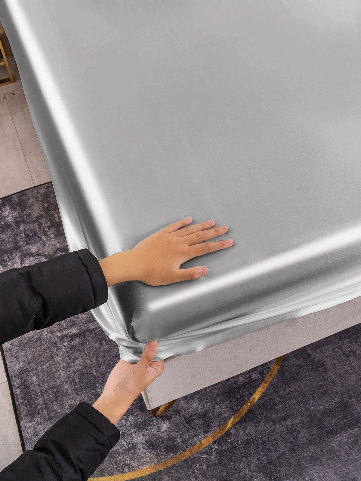 [Hopea] SilkSilky-FI 22Momme Pure Silk Sheet 006