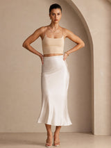 [Beige] SilkSilky-FI Hame 006