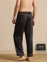 [Musta Ketju] SilkSilky-FI Men's Sleep Shorts 002