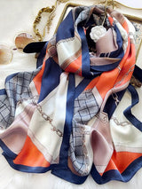 [P085] SilkSilky-FI Pure Silk Scarf 001