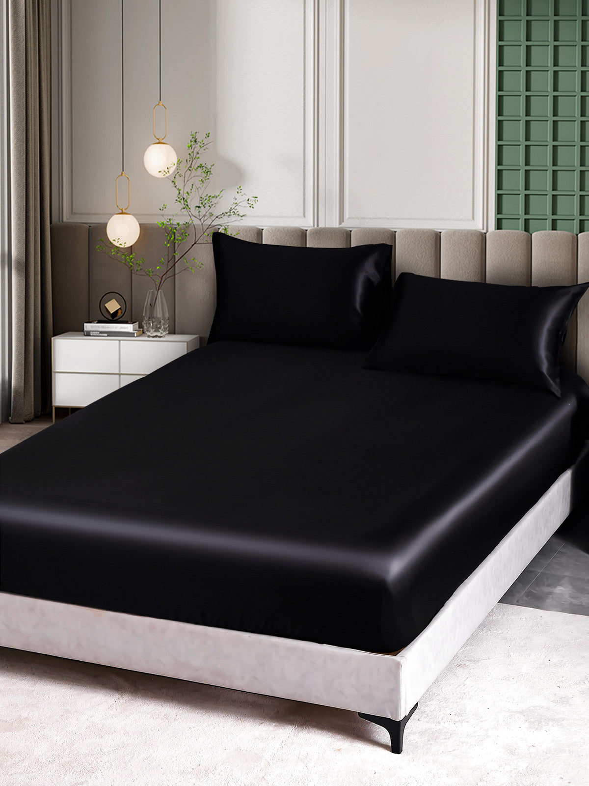 [Musta] SilkSilky-FI 25Momme Bedding Set 001