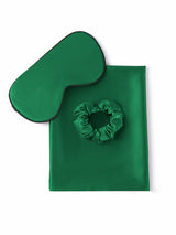 [Tummanvihreä] SilkSilky-FI 19Momme Pure Silk Pillowcase Set 005