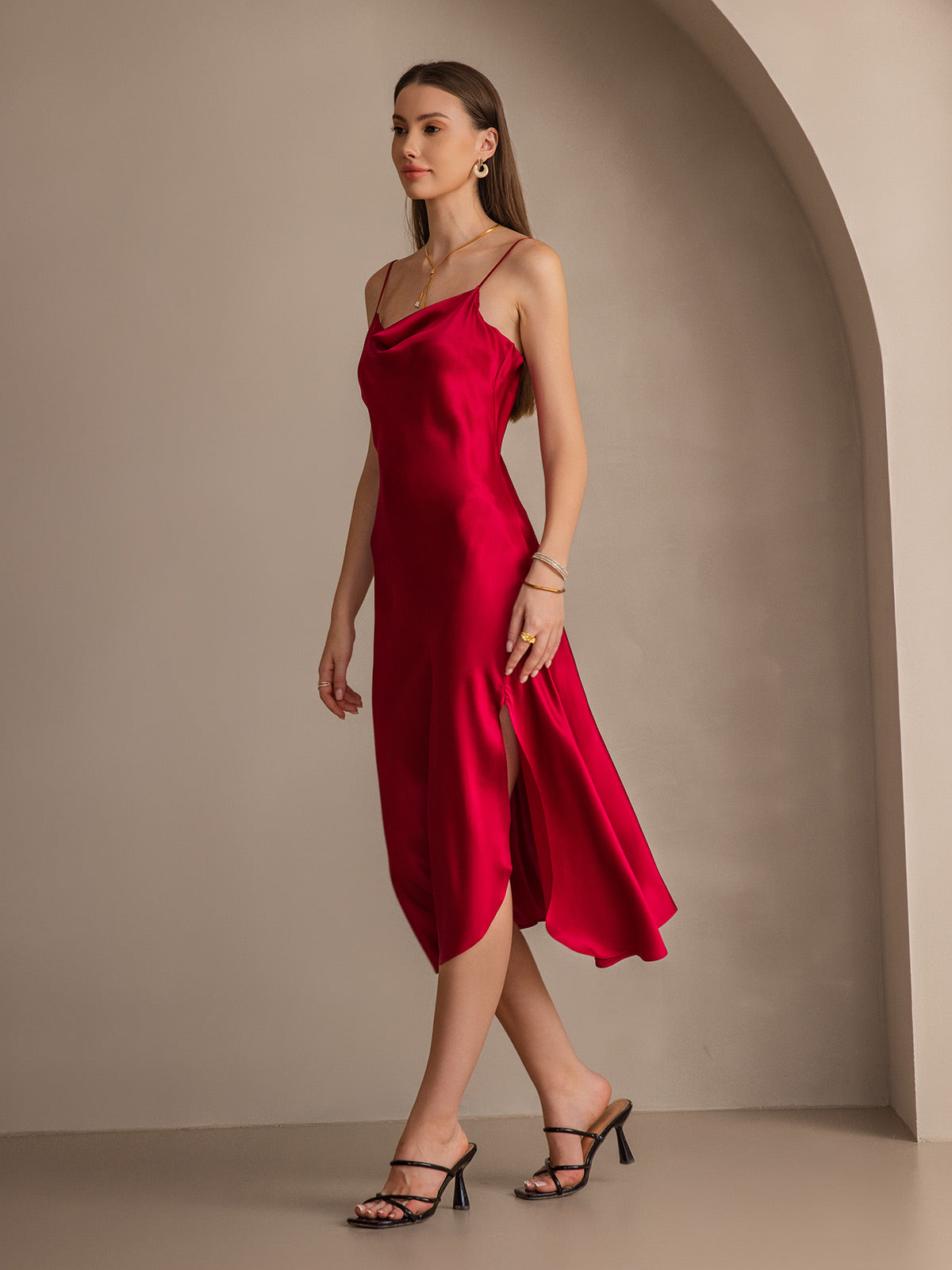 [Viini] SilkSilky-FI 19Momme Dress 008
