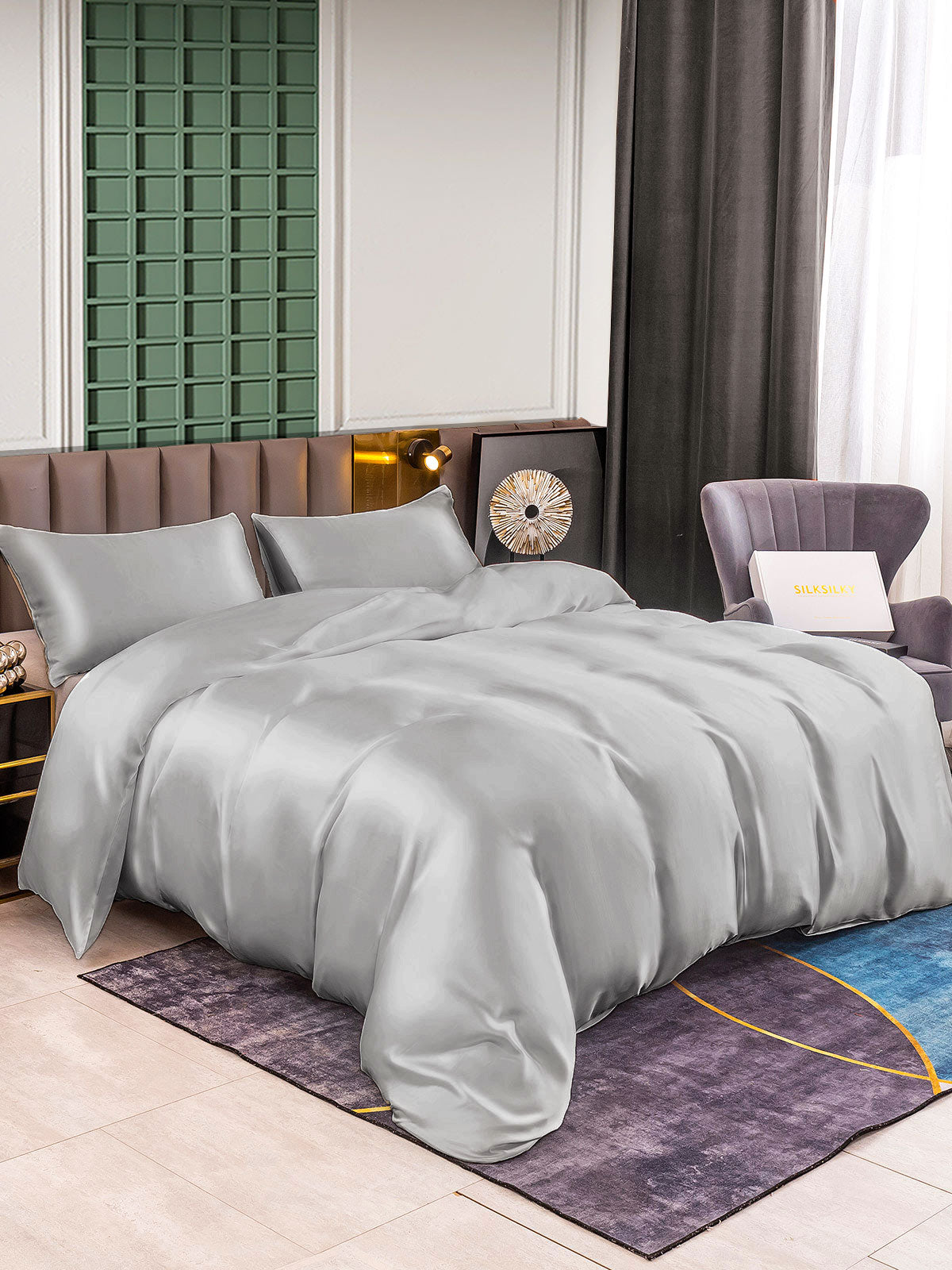 [Hopea] SilkSilky-FI 25Momme Bedding Set 001