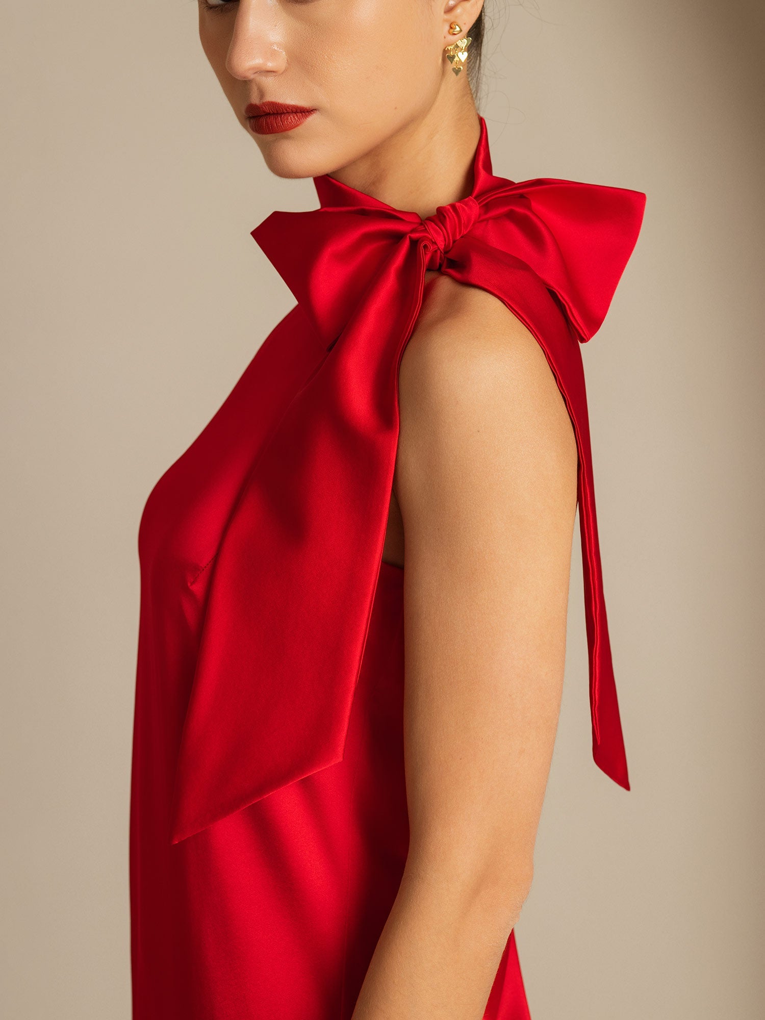 [Punainen] SilkSilky-FI 19Momme Dress 004,