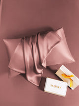 [Vaalean Mauve] SilkSilky-FI 19Momme Pillowcase 005
