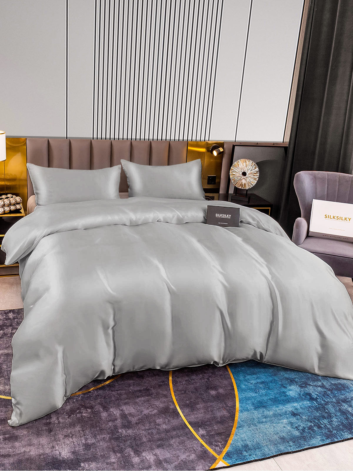 [Hopea] SilkSilky-FI 22Momme Bedding Set 004