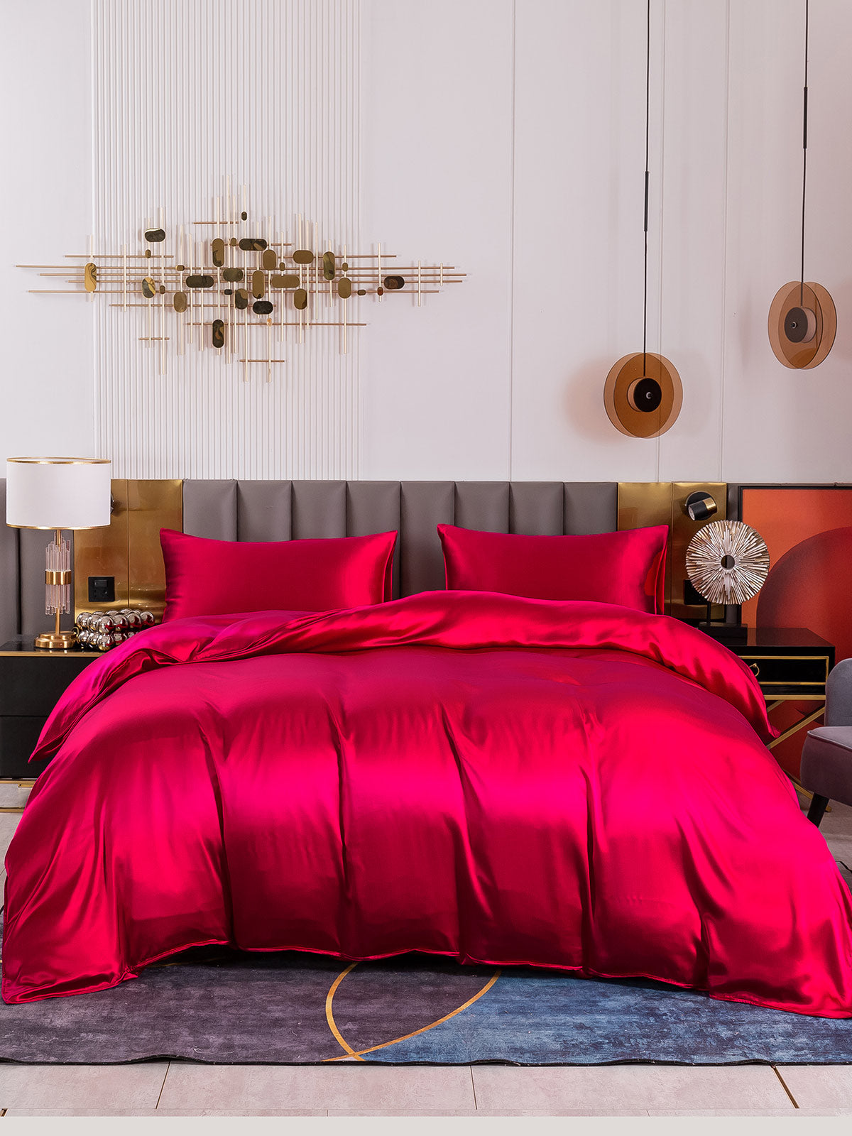 [Viini] SilkSilky-FI 19Momme Bedding Set 004