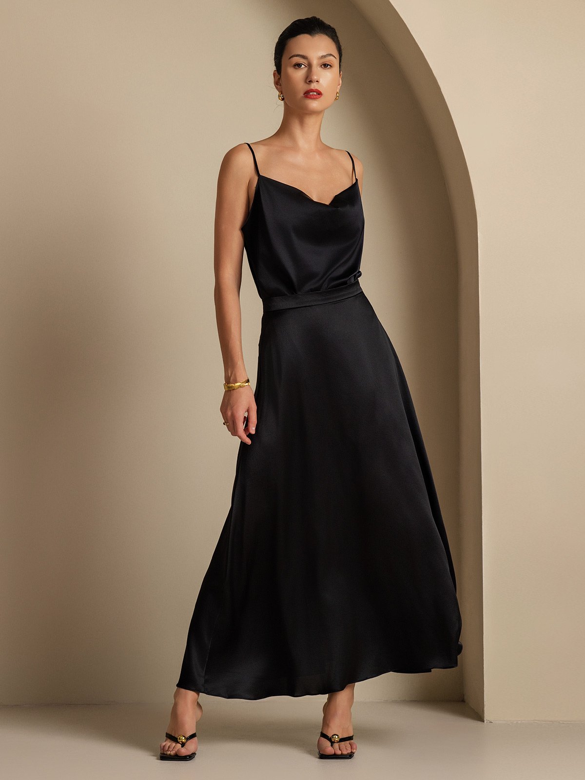 [Musta] SilkSilky-FI 19Momme Womens Outfit Sets 003,