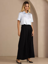 [Musta] SilkSilky-FI Womens Pants 007
