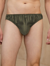 [Vihreä] SilkSilky-FI Mens Underwear 003