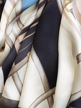 [P087] SilkSilky-FI Pure Silk Scarf 003