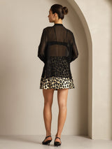 [Musta] SilkSilky-FI Womens Shirt 009